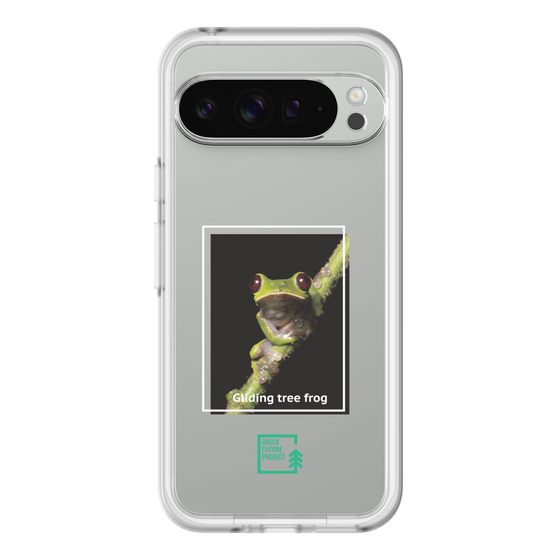 スリムプロテクションプレミアムケース［ Green Future Project - Gliding tree frog ］