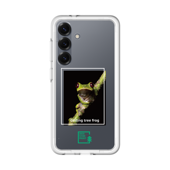 スリムプロテクションプレミアムケース［ Green Future Project - Gliding tree frog ］