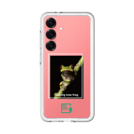 スリムプロテクションプレミアムケース［ Green Future Project - Gliding tree frog ］