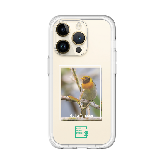 スリムプロテクションプレミアムケース［ Green Future Project - Guira Tanager ］