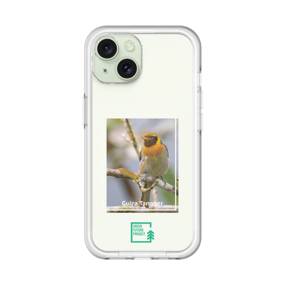 スリムプロテクションプレミアムケース［ Green Future Project - Guira Tanager ］