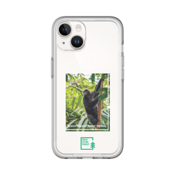 スリムプロテクションプレミアムケース［ Green Future Project - Brown-headed Spider Monkey ］