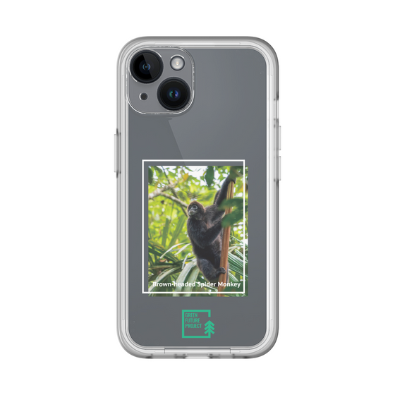 スリムプロテクションプレミアムケース［ Green Future Project - Brown-headed Spider Monkey ］