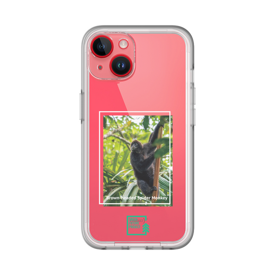 スリムプロテクションプレミアムケース［ Green Future Project - Brown-headed Spider Monkey ］