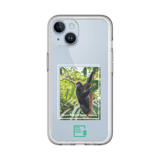 スリムプロテクションプレミアムケース［ Green Future Project - Brown-headed Spider Monkey ］