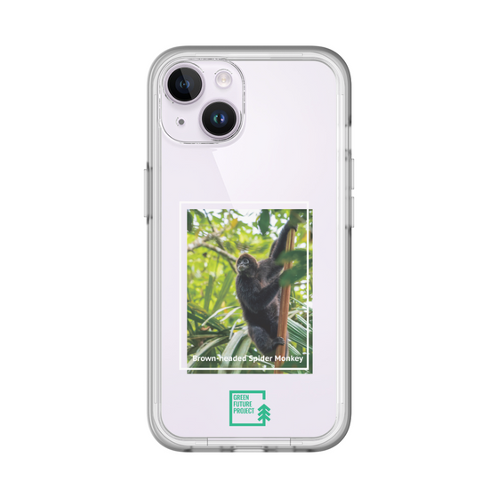 スリムプロテクションプレミアムケース［ Green Future Project - Brown-headed Spider Monkey ］