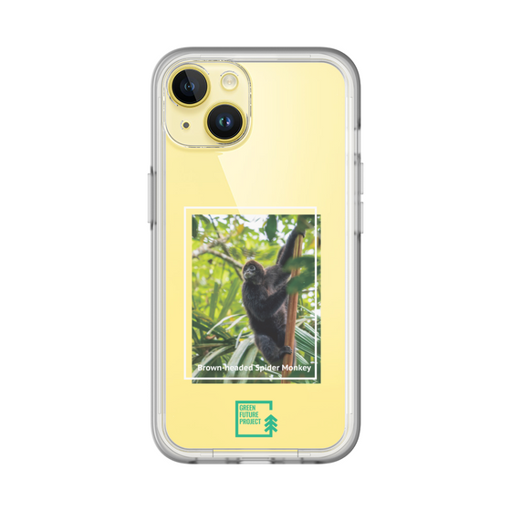 スリムプロテクションプレミアムケース［ Green Future Project - Brown-headed Spider Monkey ］