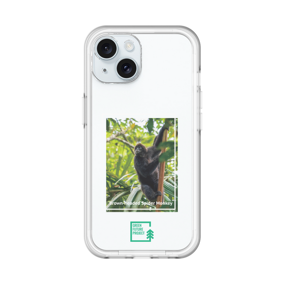 スリムプロテクションプレミアムケース［ Green Future Project - Brown-headed Spider Monkey ］