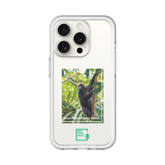 スリムプロテクションプレミアムケース［ Green Future Project - Brown-headed Spider Monkey ］