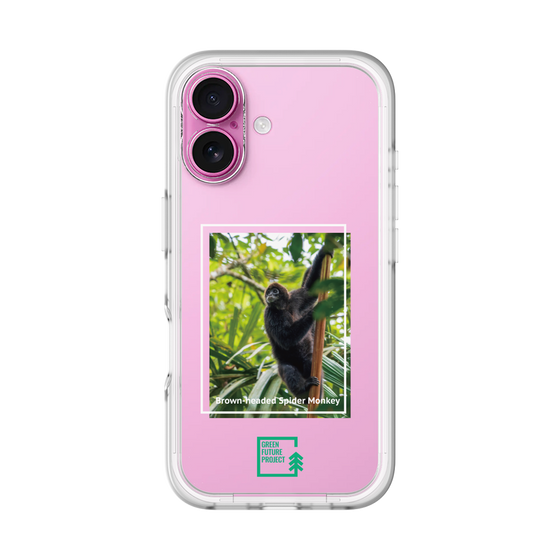 スリムプロテクションプレミアムケース［ Green Future Project - Brown-headed Spider Monkey ］