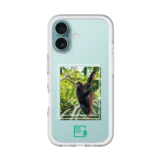 スリムプロテクションプレミアムケース［ Green Future Project - Brown-headed Spider Monkey ］
