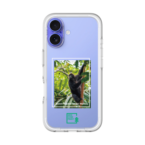 スリムプロテクションプレミアムケース［ Green Future Project - Brown-headed Spider Monkey ］