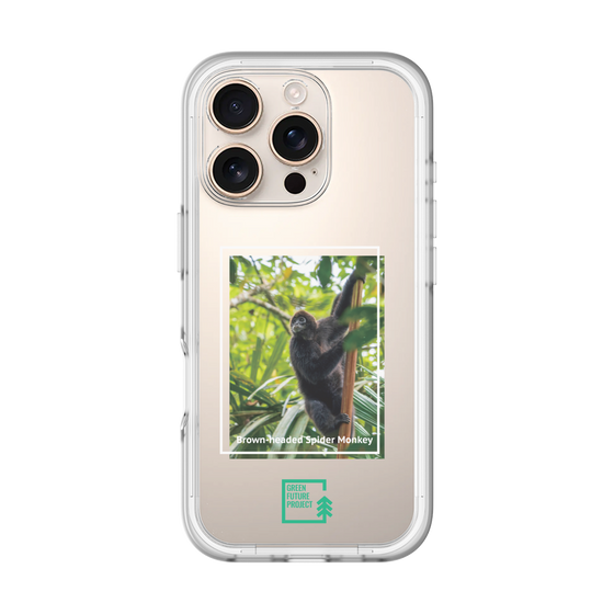 スリムプロテクションプレミアムケース［ Green Future Project - Brown-headed Spider Monkey ］
