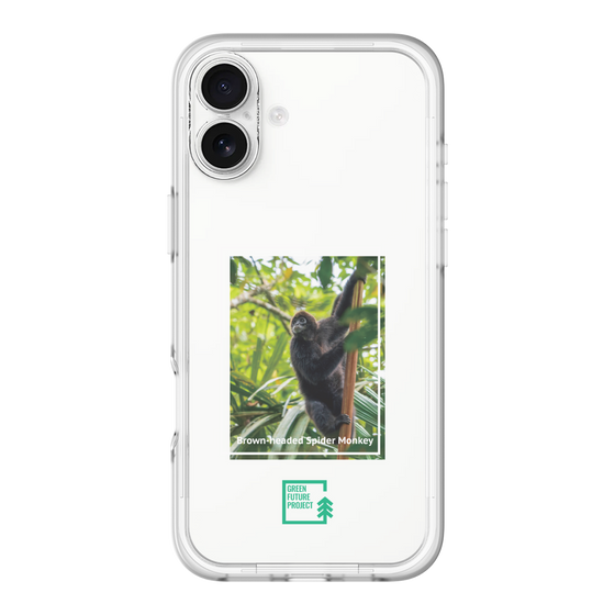 スリムプロテクションプレミアムケース［ Green Future Project - Brown-headed Spider Monkey ］