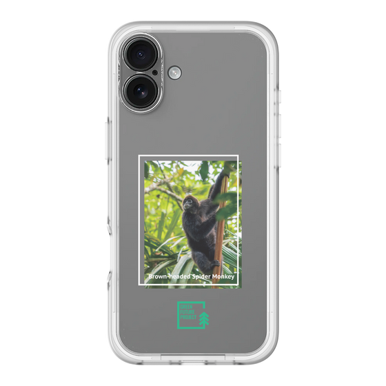 スリムプロテクションプレミアムケース［ Green Future Project - Brown-headed Spider Monkey ］