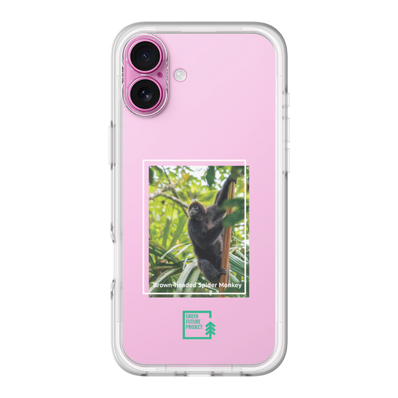 スリムプロテクションプレミアムケース［ Green Future Project - Brown-headed Spider Monkey ］