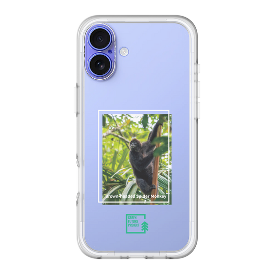 スリムプロテクションプレミアムケース［ Green Future Project - Brown-headed Spider Monkey ］