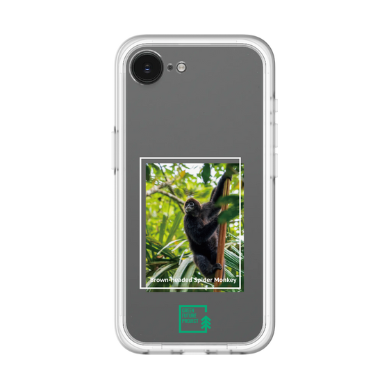 スリムプロテクションプレミアムケース［ Green Future Project - Brown-headed Spider Monkey ］