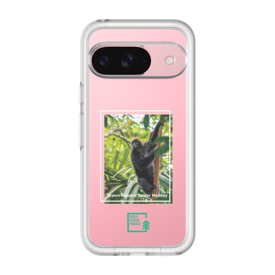 スリムプロテクションプレミアムケース［ Green Future Project - Brown-headed Spider Monkey ］