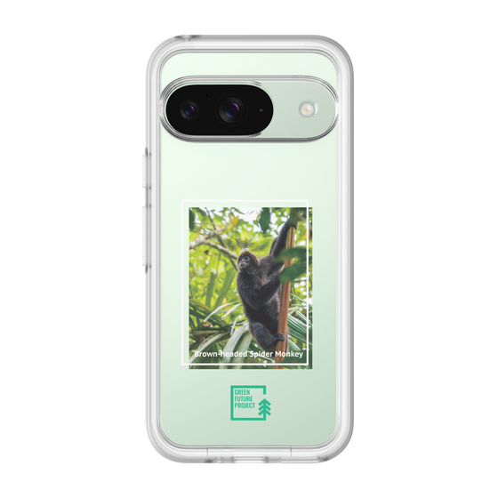 スリムプロテクションプレミアムケース［ Green Future Project - Brown-headed Spider Monkey ］