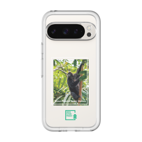 スリムプロテクションプレミアムケース［ Green Future Project - Brown-headed Spider Monkey ］