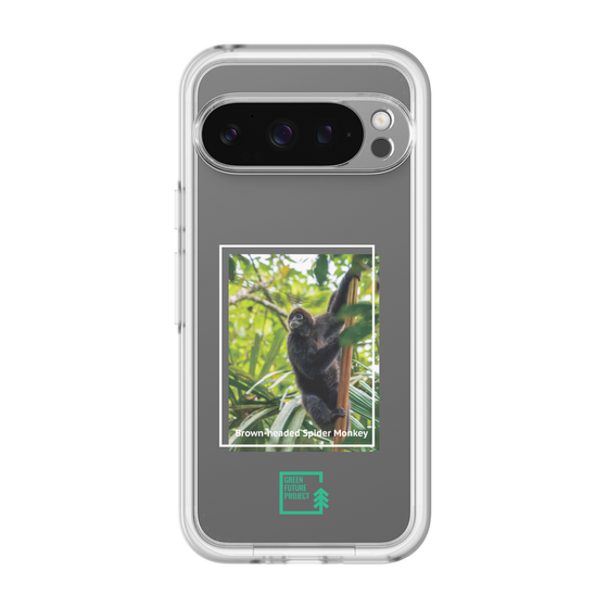 スリムプロテクションプレミアムケース［ Green Future Project - Brown-headed Spider Monkey ］