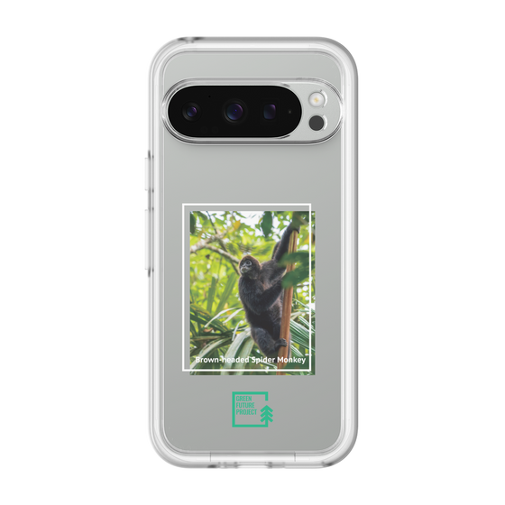 スリムプロテクションプレミアムケース［ Green Future Project - Brown-headed Spider Monkey ］