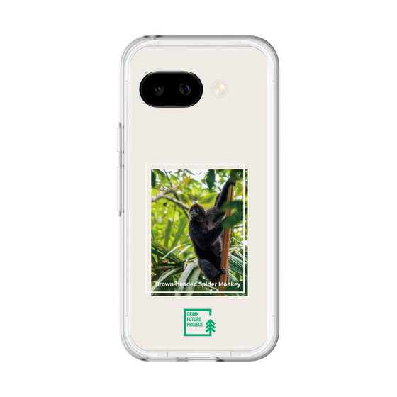 スリムプロテクションプレミアムケース［ Green Future Project - Brown-headed Spider Monkey ］