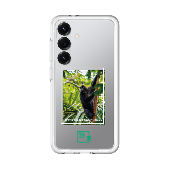 スリムプロテクションプレミアムケース［ Green Future Project - Brown-headed Spider Monkey ］
