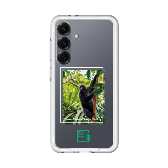 スリムプロテクションプレミアムケース［ Green Future Project - Brown-headed Spider Monkey ］