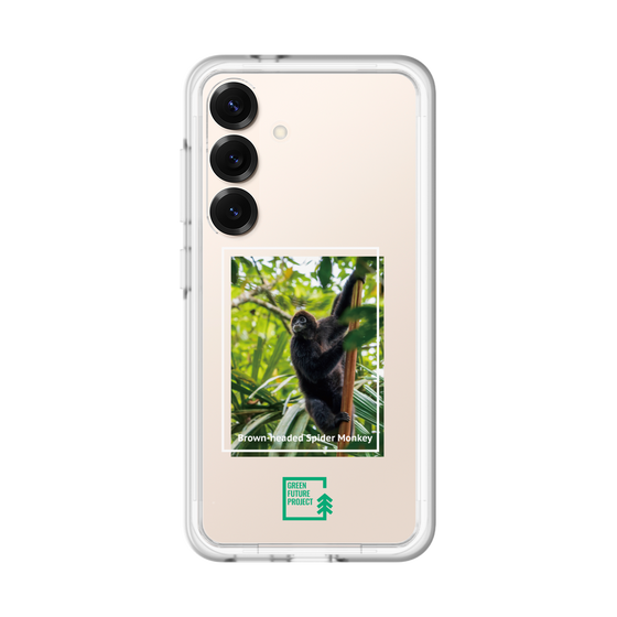 スリムプロテクションプレミアムケース［ Green Future Project - Brown-headed Spider Monkey ］