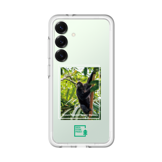 スリムプロテクションプレミアムケース［ Green Future Project - Brown-headed Spider Monkey ］