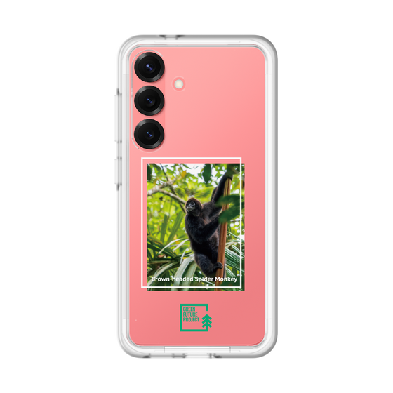 スリムプロテクションプレミアムケース［ Green Future Project - Brown-headed Spider Monkey ］