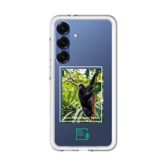 スリムプロテクションプレミアムケース［ Green Future Project - Brown-headed Spider Monkey ］