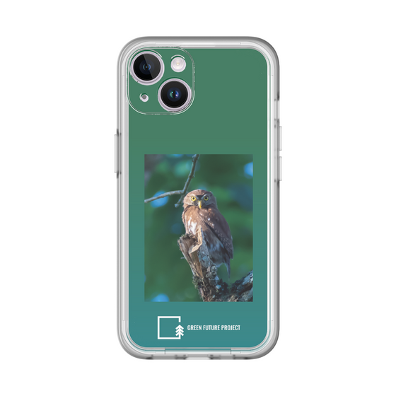 スリムプロテクションプレミアムケース［ Green Future Project - Ferruginous Pygmy Owl ］