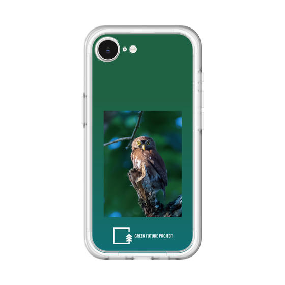 スリムプロテクションプレミアムケース［ Green Future Project - Ferruginous Pygmy Owl ］