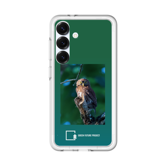 スリムプロテクションプレミアムケース［ Green Future Project - Ferruginous Pygmy Owl ］