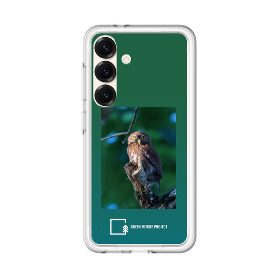 スリムプロテクションプレミアムケース［ Green Future Project - Ferruginous Pygmy Owl ］