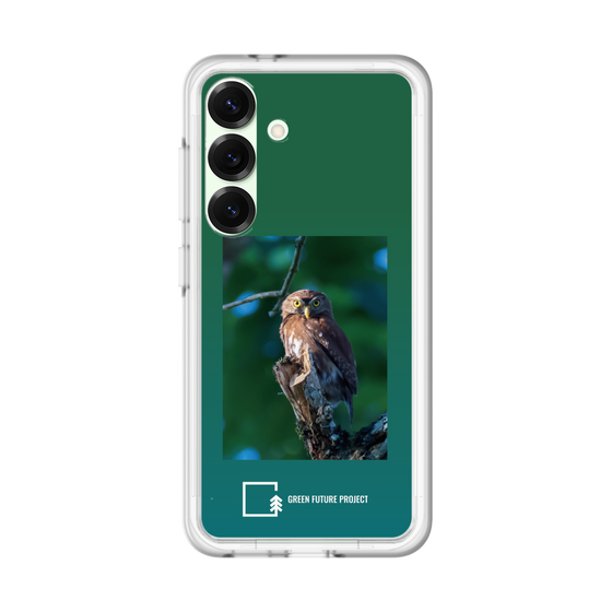 スリムプロテクションプレミアムケース［ Green Future Project - Ferruginous Pygmy Owl ］