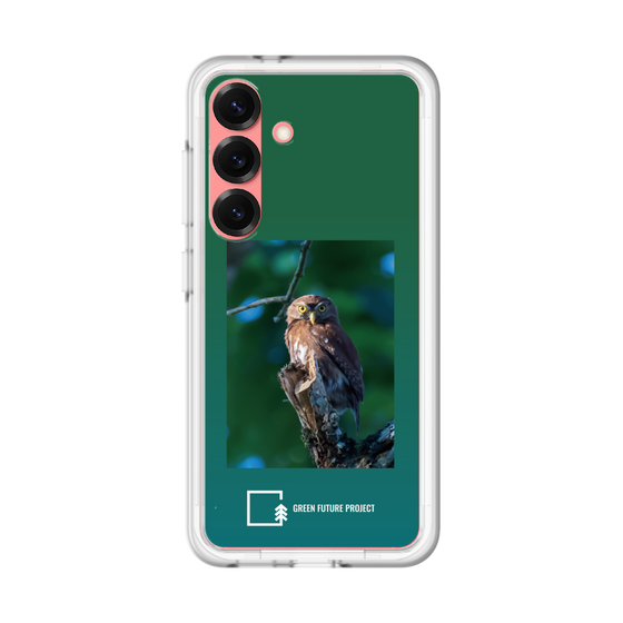 スリムプロテクションプレミアムケース［ Green Future Project - Ferruginous Pygmy Owl ］