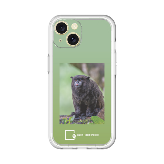 スリムプロテクションプレミアムケース［ Green Future Project - Black-mantled Tamarin ］