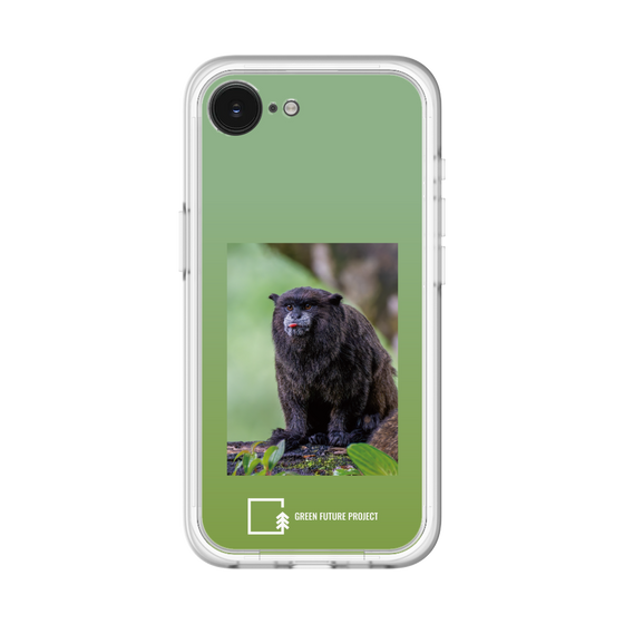 スリムプロテクションプレミアムケース［ Green Future Project - Black-mantled Tamarin ］