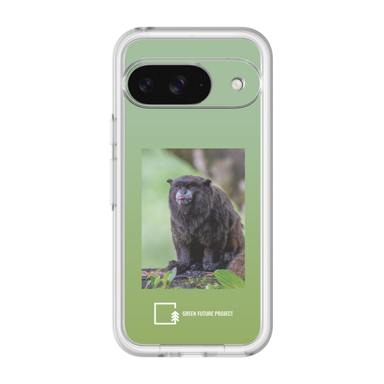 スリムプロテクションプレミアムケース［ Green Future Project - Black-mantled Tamarin ］