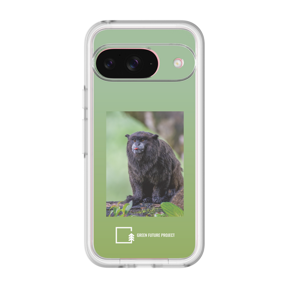 スリムプロテクションプレミアムケース［ Green Future Project - Black-mantled Tamarin ］