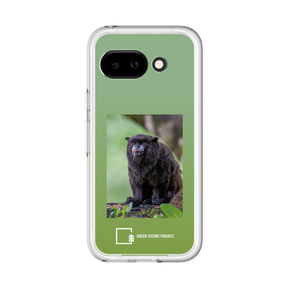 スリムプロテクションプレミアムケース［ Green Future Project - Black-mantled Tamarin ］