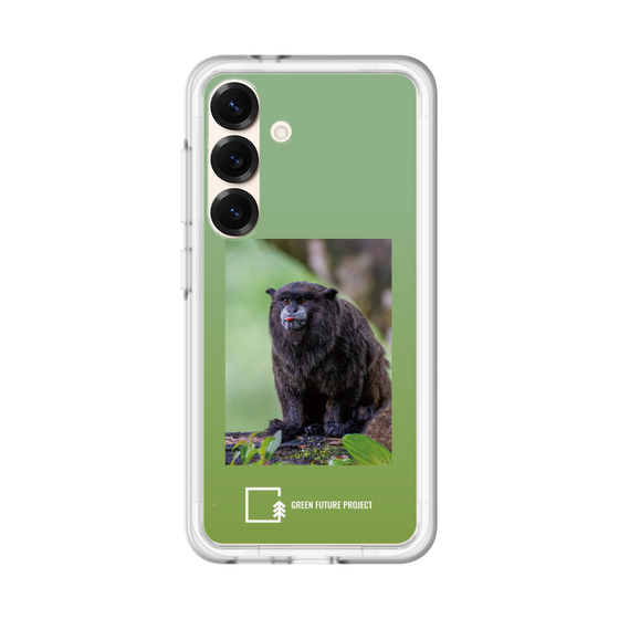 スリムプロテクションプレミアムケース［ Green Future Project - Black-mantled Tamarin ］