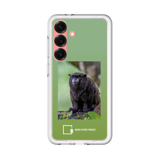 スリムプロテクションプレミアムケース［ Green Future Project - Black-mantled Tamarin ］