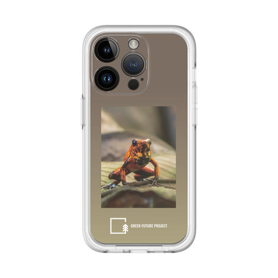 スリムプロテクションプレミアムケース［ Green Future Project - Poison-dart Frogs ］