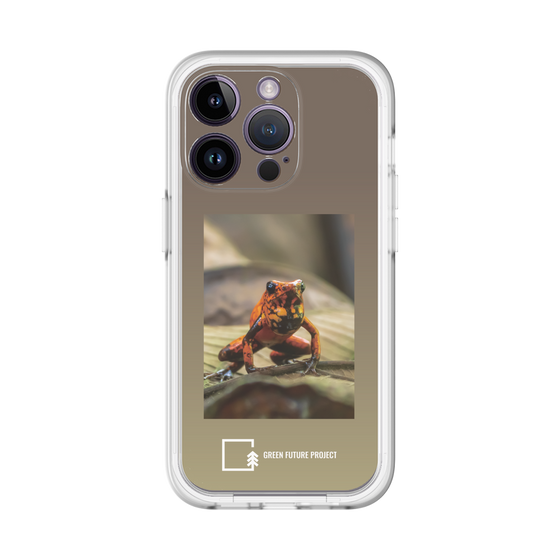 スリムプロテクションプレミアムケース［ Green Future Project - Poison-dart Frogs ］