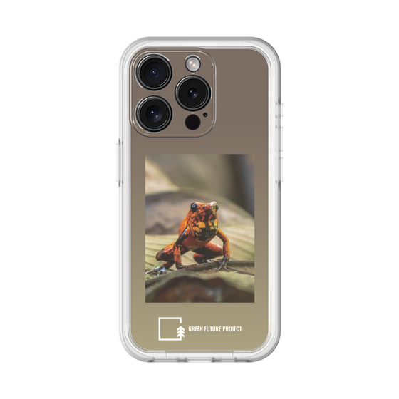 スリムプロテクションプレミアムケース［ Green Future Project - Poison-dart Frogs ］